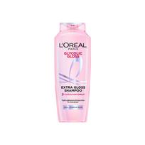L'Orã©Al Paris Glycolic Gloss Shine Boosting Shampoo, Powered By 3% Glycolic Acid, For Dull Hair, Restores Hair Quality For Gives 3X More Gloss white