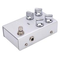 Overdrive Effect Low Gain EQ Band Knob Control Guitar Tuning Pedal Accessories DC 9V 20mA white