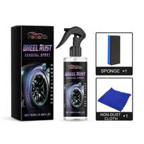 Homonth Multi-Purpose Rust Remover Spray Metal Surface Chrome Paint Car Maintenance Iron Powder Cleaning Super Rust Remover Car Inhibitor black