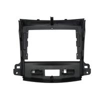 9 colių automobilio panelės radijo skydelio montavimo plokštelė Facia konsolės adapterio dangtelio apdailos rėmelis Mitsubishi Outlander 2008–2012 black