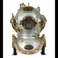 Copper Brass Boston Diving Helmet US Navy Helium Desco Diving Marine Suits Helmet With Base 22 " , 16" , 17" black