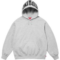 Supreme Mirrored Logo Hooded Sweatshirt 'Grey' Men's SUP-SS24-135 M white