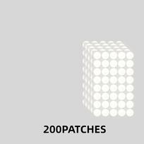 200/400/800pcs Invisible Clear Pimple Patch Set – Deep-Cleansing Hydrocolloid Acne Stickers, Mixed Sizes, Gentle & Skin-Friendly white