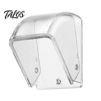 Dustproof Doorbell Guard Weatherproof Cover, Transparent Rain Shield for Wireless Cover Outdoor, Waterproof Protective Case Wall Mounted Bell gryna