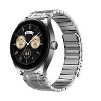 Pažangi magnetinė nerūdijančio plieno laikrodžio apyrankė Verslo metalinė juosta 22 mm Skirta Huawei Watch GT6 GT5 GT4 46mm Laikrodžiui 6 5 Pro GT7 Pro Samsung Xiaomi Apyrankė 22 mm sidabras