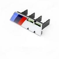 3D Automobilio Priekinės Grotelės Ženklelis Emblema Lipdukas BMW M Logotipui X1 X2 X3 X4 X5 X6 F48 G01 E84 E83 F39 F10 F30 G11 G07 G86 G80 G60 E60 9x2.9cm