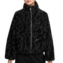 Nike striukė su užtrauktuku ir leopardo raštu HV2071-010 S black