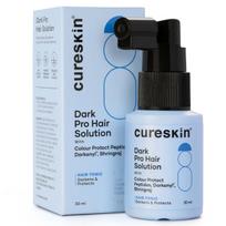 Cureskin serumas nuo žilų plaukų | Atnaujina ir stabdo plaukų senėjimą | Natūrali plaukų tamsinimo priemonė Dark Pro Hair Solution, 30 ml (Pakuotėje 1 vnt) gray