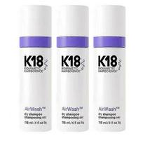 K18 AirWash™ Sausas Šampūnas 150 ml – Neaerizuojamas Skystas Purškalas, Efektyviai Pašalinantis Kvapiuosius Esmės ir Kontroliuojantis Riebumą mažiau