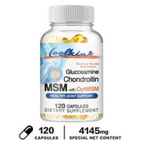 Coolkin Glucosamine Chondroitin MSM Capsules (containing OptiMSM) 120 capsules, Immune Health Support 120*1