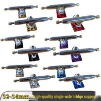 Pro Universal Fingerboard 34mm Axle Truck Hanger with Self-Locking Nut gray