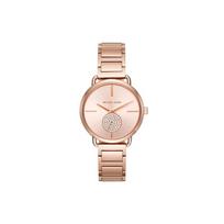 MICHAEL KORS Wrist Watch Quartz Movement Stainless Steel Strap 36mm Rose Gold Watch Dial Women's Watch MK3640 white