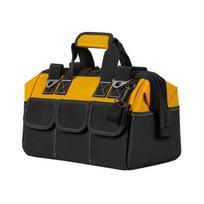 Portable Tool Bag for Men Wide Opening Tool Storage Tool Organizer Bag for Tool Storage Handbag for Screwdriver 14 inches black