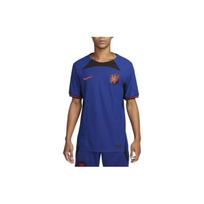 Nike Nyderlandų 2022/23 rungtynių išvykos Dri FIT Adv futbolo marškinėliai DN0628-455 S mėlyna
