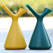 1,5 l ilgu snapeliu laistytuvas gėlėms, plastikinis vazonas augalams laistyti, namų gėrimų buteliukas, purškimo antgalis, laistytuvas, sodo reikmenys mėlyna
