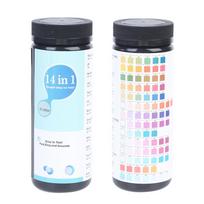 14-in-1 Baseino Geriamojo Vandens Kokybės Testavimo Rinkinys Chloras pH Vertė Onesize black