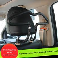 Universalios automobilio paltų pakabos, galinės sėdynės, galvos atramos, drabužiai, pakabos, švarkai, kostiumai, laikikliai, automobiliniai reikmenys black
