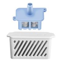 LITE-Clean Inlet Filter Plug For Roborock Water Tank Models:Qrevo/P10 P10 Pro/P10S Pro/G10S G10S Pro/S8 Maxv Ultra/G20 G20S white
