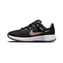 Nike REVOLUTION 6 FlyEase Perdirbtos medžiagos Žemi Bėgimo bateliai Vaikams Juodi Žali Rudi Vaikams nuo 3 iki 7 metų DD1114-005 28 white