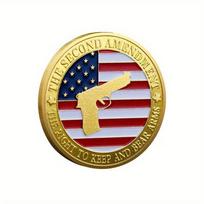 US Challenge Coin Commemorative Coin Collection auksinė
