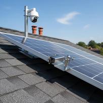 Gutter Mount For Eufy=For Arlo=Solar Panels Adjustable Stainless Steel Mount Bracket To Get Sun Compatible With Eufy=S220 Camera China Mainland gray