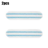 For Vileda H2prO / O-Cedar H2prO Flat  Mop Pad Rags Washable Reusable Microfiber Mop Pad Replace Accessories white