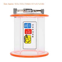 Rotational Jewelry Polisher Barrel Jewelry Polishing Bucket for Jewelry Makers (KT6808) white