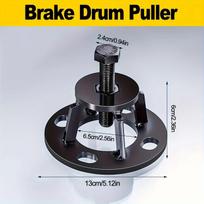 Brake Drum Puller Heavy Duty Wheel Hub Bearing Remover Tool For Motorcycle Car Tricycle Rear Axle Half Shaft Disassembly Tool gray