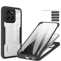 For Honor 400 Smart Case Honor X7D Cover 400 smart Full Body Protection Case Protective 360 Double Sided Cover Funda Coque Capa Honor 400 smart white