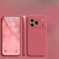 Case For Honor 600 Pro Liquid Silicone Shockproof Case For Huawei Honor 600 600pro Soft TPU Lens Protection Phone Cover Bumper For Honor 600 pink