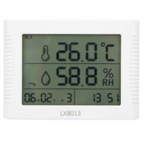 LX8013 Electronic Thermometer Hygrometer Temperature Humidity Meter for Laboratory Industry gray