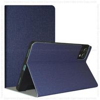Dėl planšetinio kompiuterio Teclast T50 / M50 Mini 8.7  plono dėklo, sulankstomo stovo, knygos tipo dėklo su TPU galine dalimi For Teclast T50 Mini black