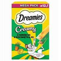 Katės skanėstai DREAMIES su katžole ir sūriu, 12 x 10 g (120 g)