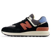 New Balance 574 Legacy Black Red Unisex Sneakers U574LGTR 36 black