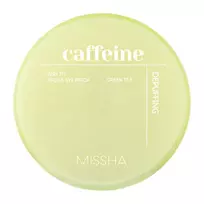Missha Airy Fit Caffeine Depuffing Face & Eye Patch – paakių kaukės, 60 vnt.