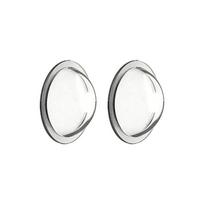 2PCS Car Camera Lens Protector - 360 ° HD Panoramic Reversing Camera Lens Anti-Scratch, Waterproof & Dustproof Protective Cover white