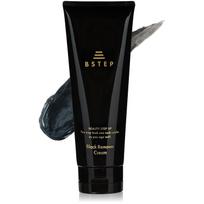 BSTEP Hair Removal Cream Men VIO Charcoal Low Odor Use Irritation Large Capacity 230g Quasi-Drug (Single Item) black