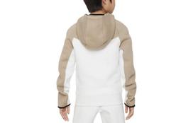 Nike Sportinio stiliaus džemperis Tech Fleece Chaki spalvos Vaikams FD3285-121 S beige