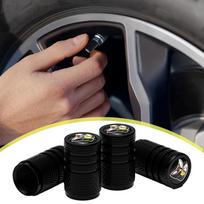 Valves Stem Caps Tire Air Seal Aluminum Alloy 4pcs Tire Air Caps Tire Stem Caps Air Valves Caps Leak-Proof Easy To Install For CHINA gray