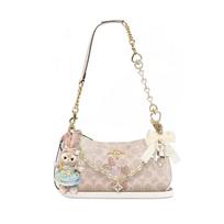 COACH shoulder bag [Customized bag] Teri 24 classic presbyopic Logo zipper closure, pendant, scarf, bow, printing, extension Kongshanjing basic model balta