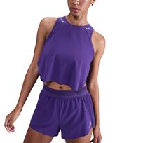 Nike AeroSwift Women's Dri-FIT Adv Cropped Running Tank Top FN2713-547 S multi