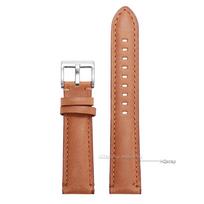 Cowhide Leather Watch Strap 20mm 22mm 24mm for Seiko Men Women Waterproof Watchband Vintage Brown Quick Release Bracelet 20mm brown