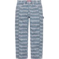Supreme Denim Painter Pant 'Teal' Men's SUP-SS24-233 EU 34 gray