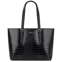 Pirkinių krepšys moterims, Juoda, Tote bag, acag6028-26106blk