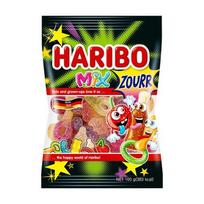 Haribo mix Sour 80G red