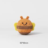 Squeaky Dog Chew Toy Lightweight Plush Spiky Ball Interactive Dog Training Toy for Outdoor Hiking Travel Boredom Relief A3 multi