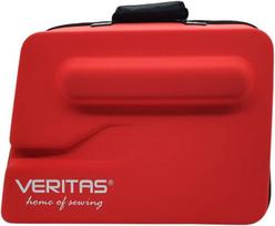 Veritas 1229 Xl siuvimo mašinos dėklas, siuvimo mašinos krepšys, nešiojamas dėklas siuvimo mašinoms, dėklas, nešiojamas dėklas, krepšys transportavimui, pagamintas iš Eva putų, raudonas, raudonas