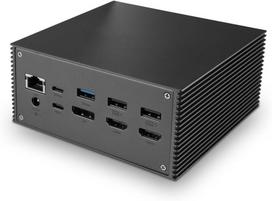 Įkroviklis nešiojamam kompiuteriui Lindy Dst-pro 101, Usb-c nešiojamojo kompiuterio dokas su 4k palaikymu ir 100w maitinimo šaltiniu