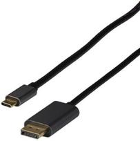 Efb Elektronik Ebusbc-dp12k.2 vaizdo kabelio adapteris, 2 m, Usb Type-c, Displayport, juodas