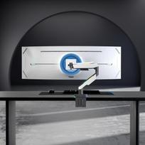 Monitoriaus laikiklis Oplite mt49 17"–49" tv monitoriaus laikiklis, tvirtinamas prie stalo, vesa